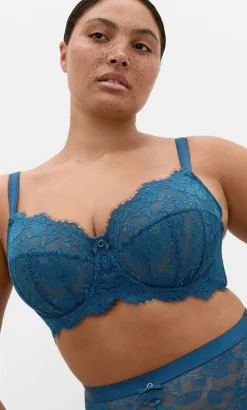 Lara Underwire Bra - poseidon