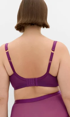 Lara Underwire Bra - purple iris