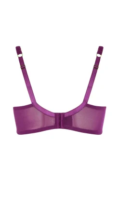 Lara Underwire Bra - purple iris