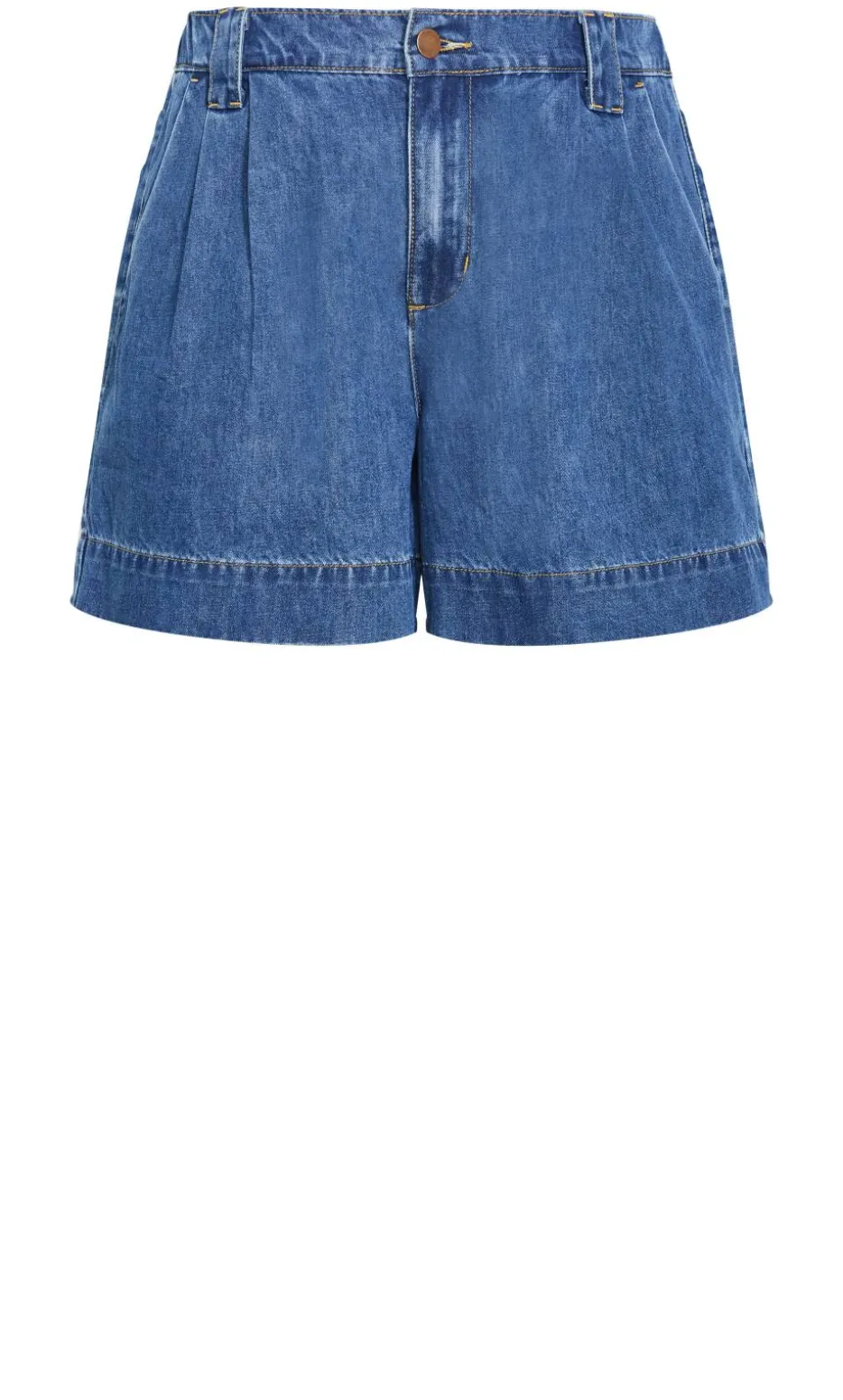Lia Denim Short - mid wash