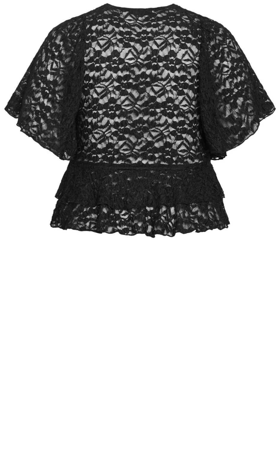 Lily Lace Top - black