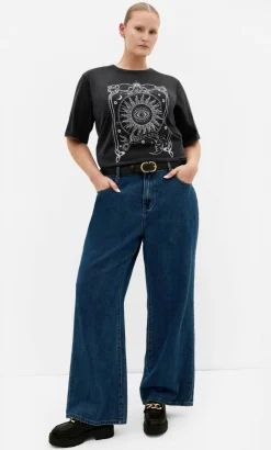 Lola Cotton Tee - black