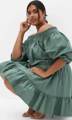 Lorelai Dress - khaki