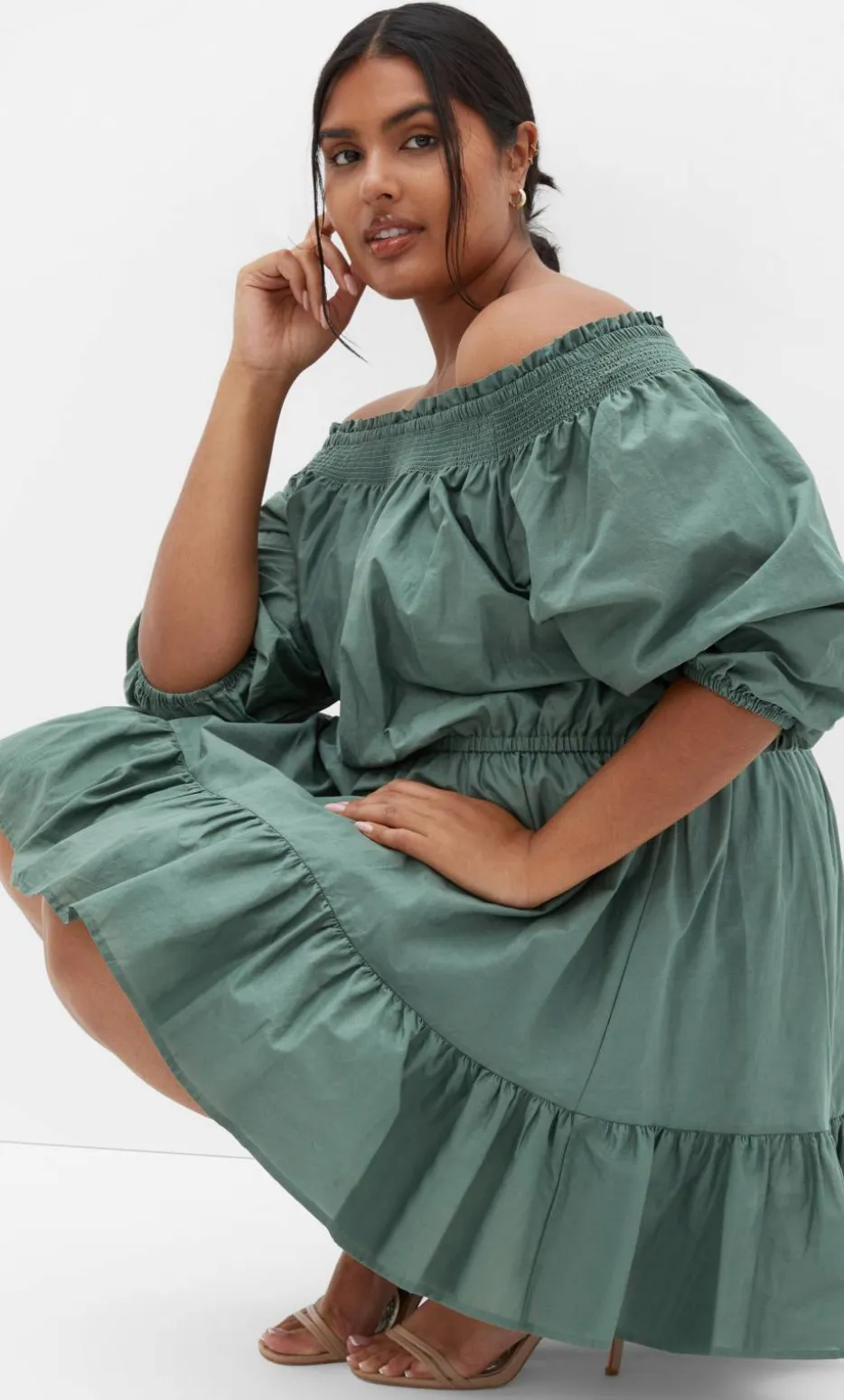 Lorelai Dress - khaki