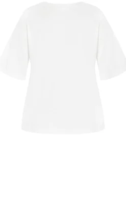 Los Angeles Cotton Tee - ivory