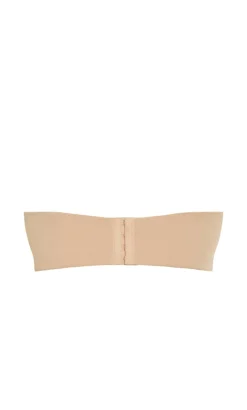 Luxe Bandeau Bra - cafe
