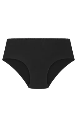 Luxe Cotton 3 Pack Boyleg - black