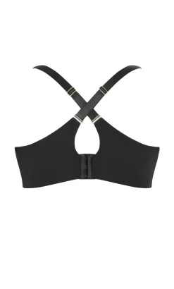 Luxe Microfibre Wireless Bra - black