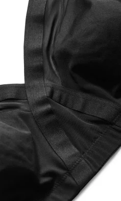 Luxe Microfibre Wireless Bra - black
