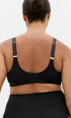 Luxe Microfibre Wireless Bra - black