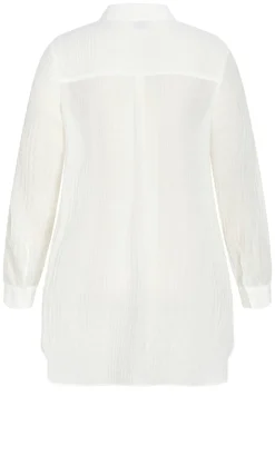 Maci Tunic Shirt - ivory