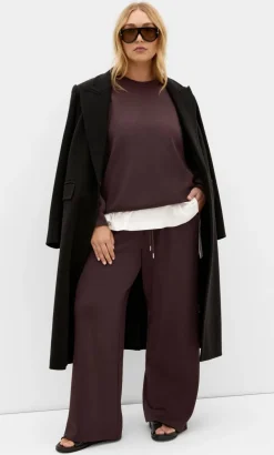 Mae Crew Neck Sweatshirt - espresso
