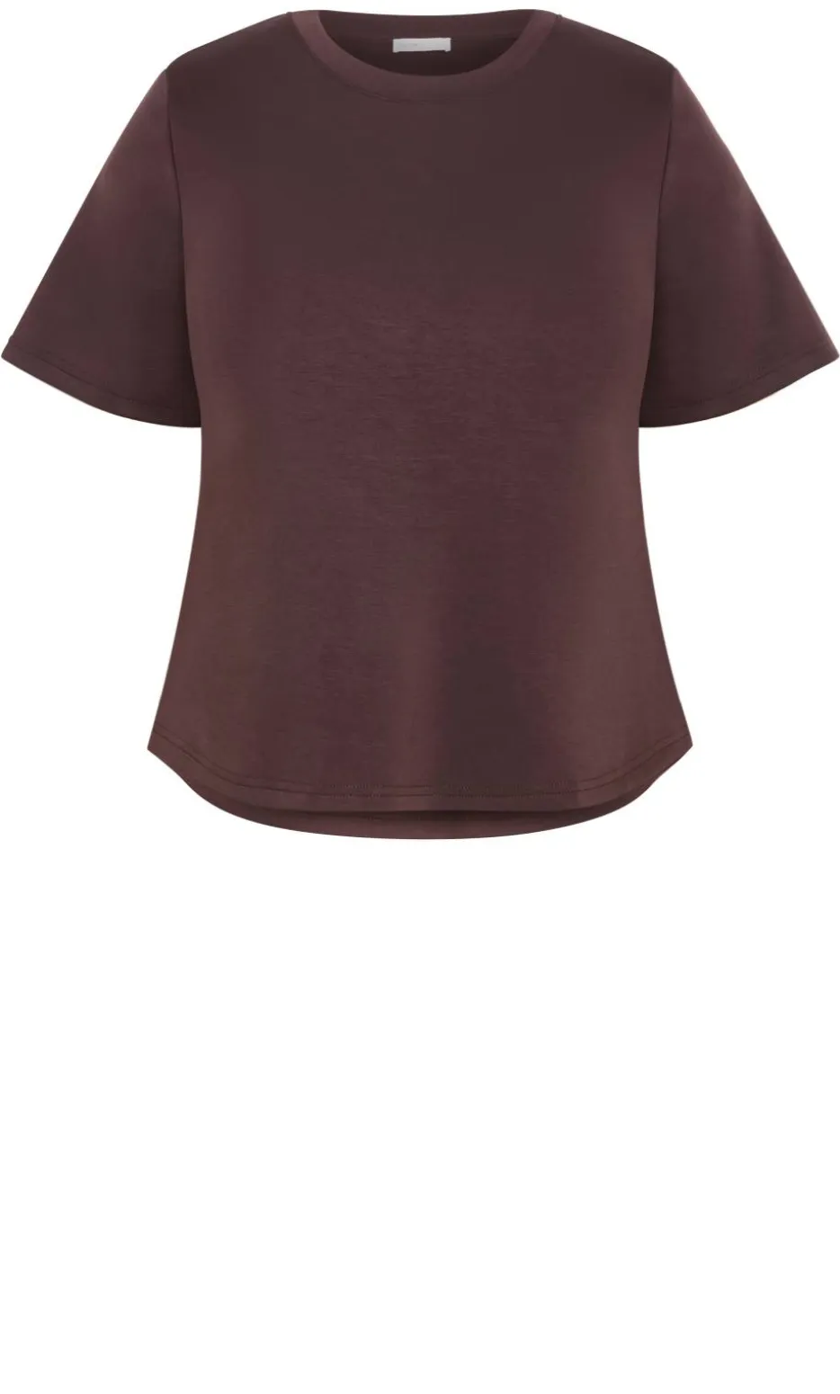 Mae Short Sleeve Sweat Top - espresso
