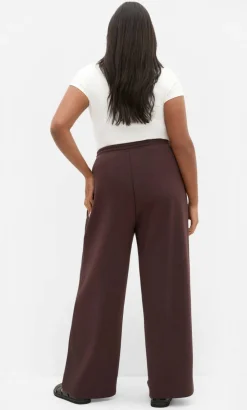 Mae Wide Leg Track Pant - espresso