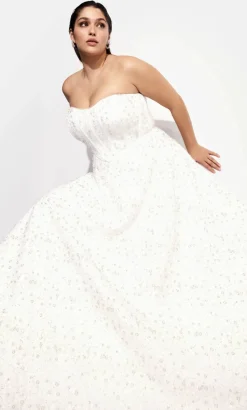 Magnetise Strapless Maxi Dress - ivory