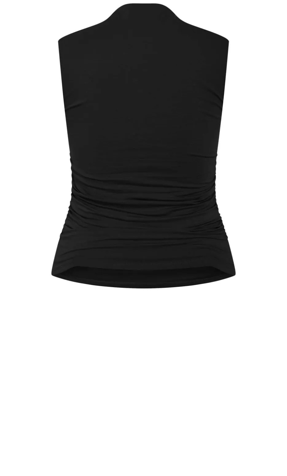 Milly Square Neck Tank - black
