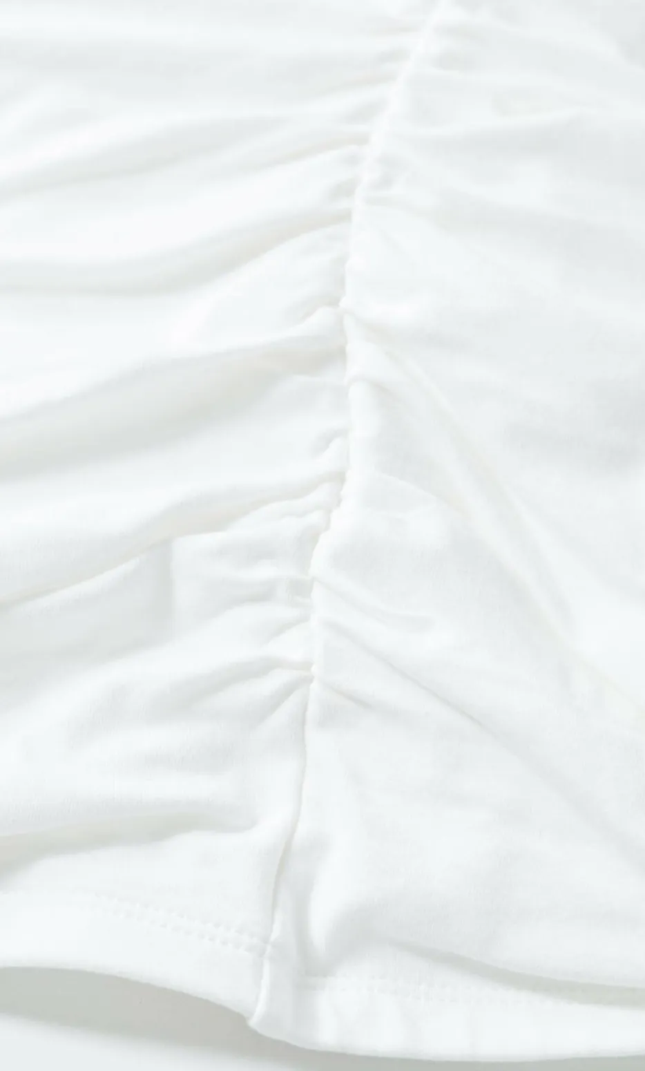 Milly Square Neck Tank - ivory