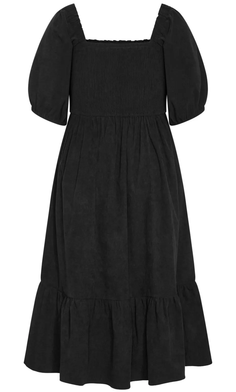 Molli Corduroy Midi Dress - black