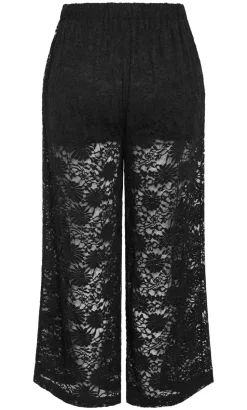 Nylah Lace Pant - black