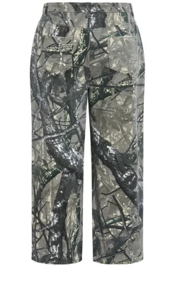 Olivia Camo Relaxed Cotton Jean - grey wash