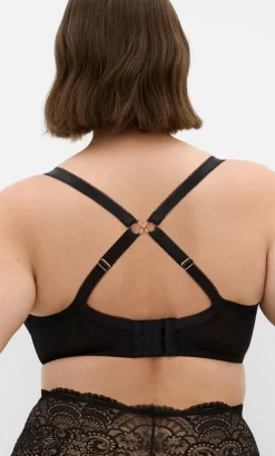 Ophelia Push Up Bra - black
