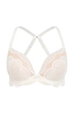 Ophelia Push Up Bra - ivory