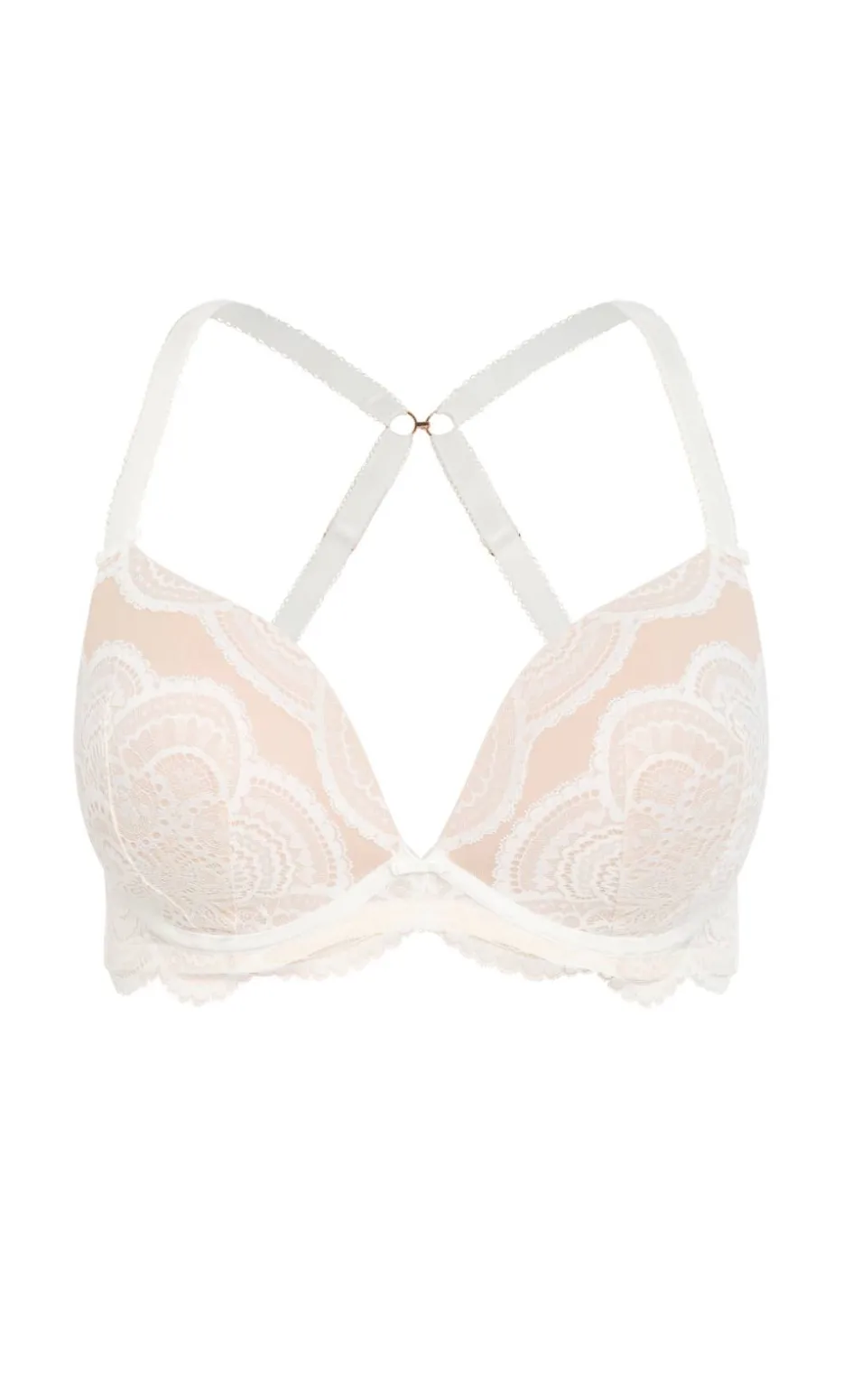 Ophelia Push Up Bra - ivory