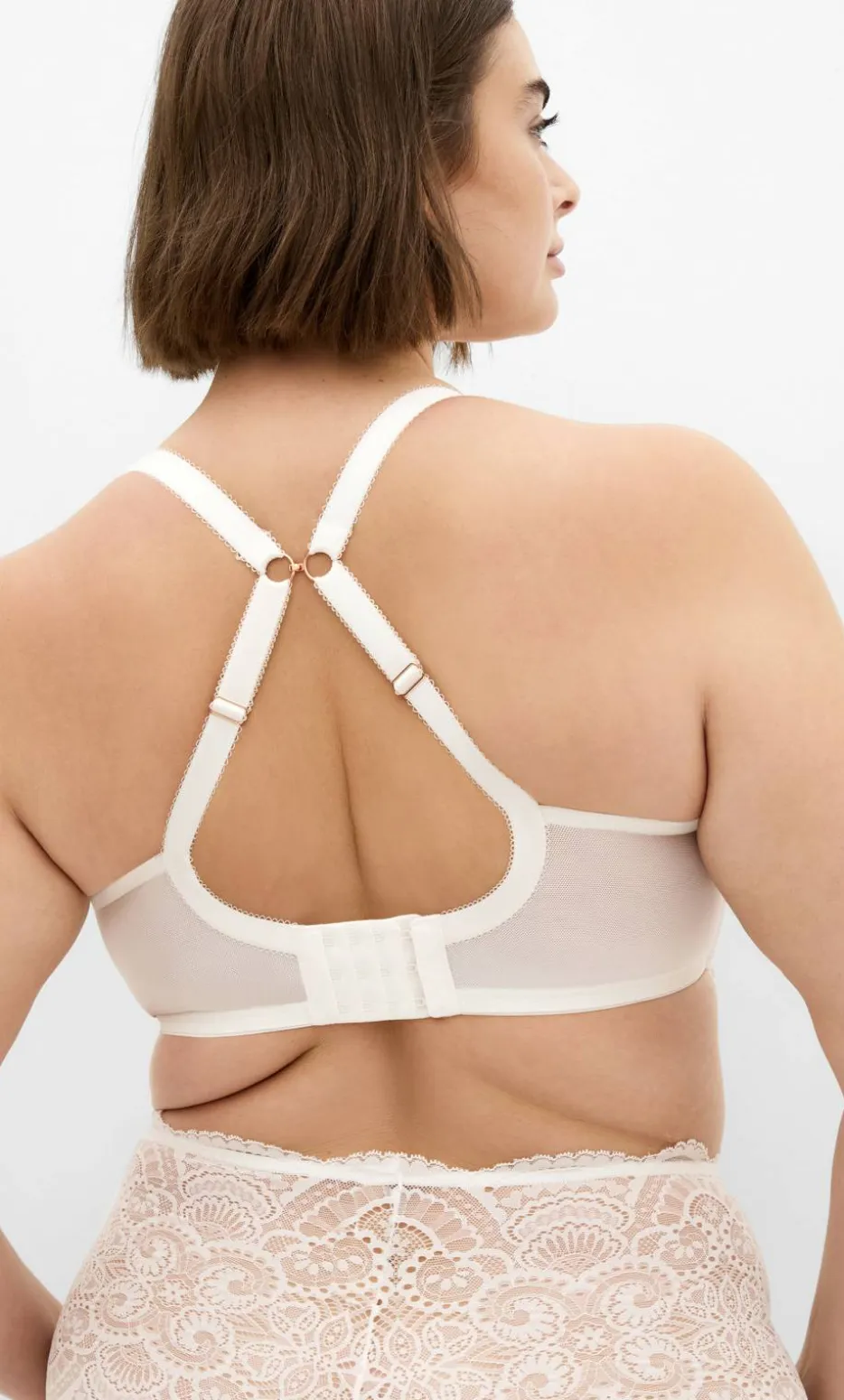 Ophelia Push Up Bra - ivory
