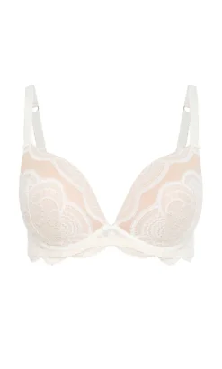 Ophelia Push Up Bra - ivory