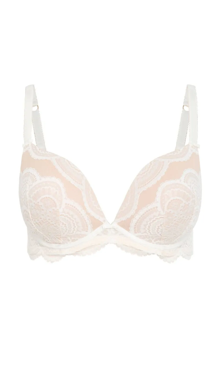 Ophelia Push Up Bra - ivory
