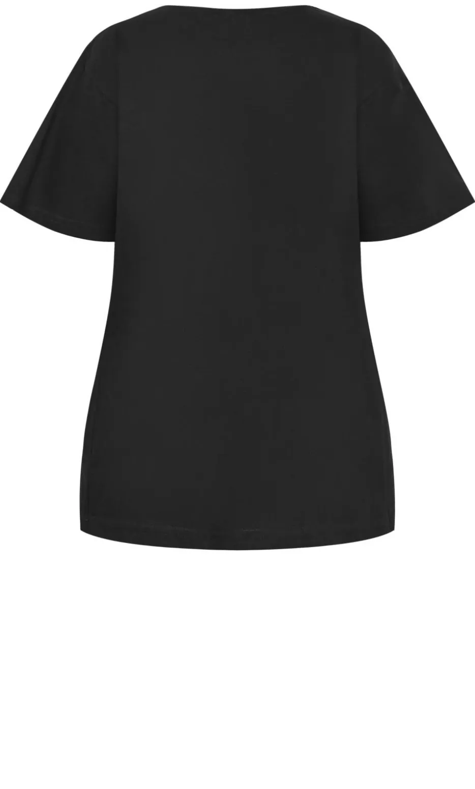 Oversized NY Tee - black