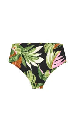 Paradiso Print Bikini Brief - black