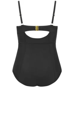 Paradiso Print Underwire 1 Piece - black
