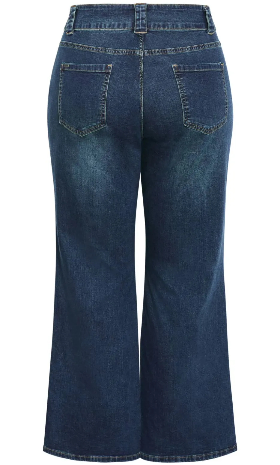 Pia Fit Bootleg Short Jean - dark wash