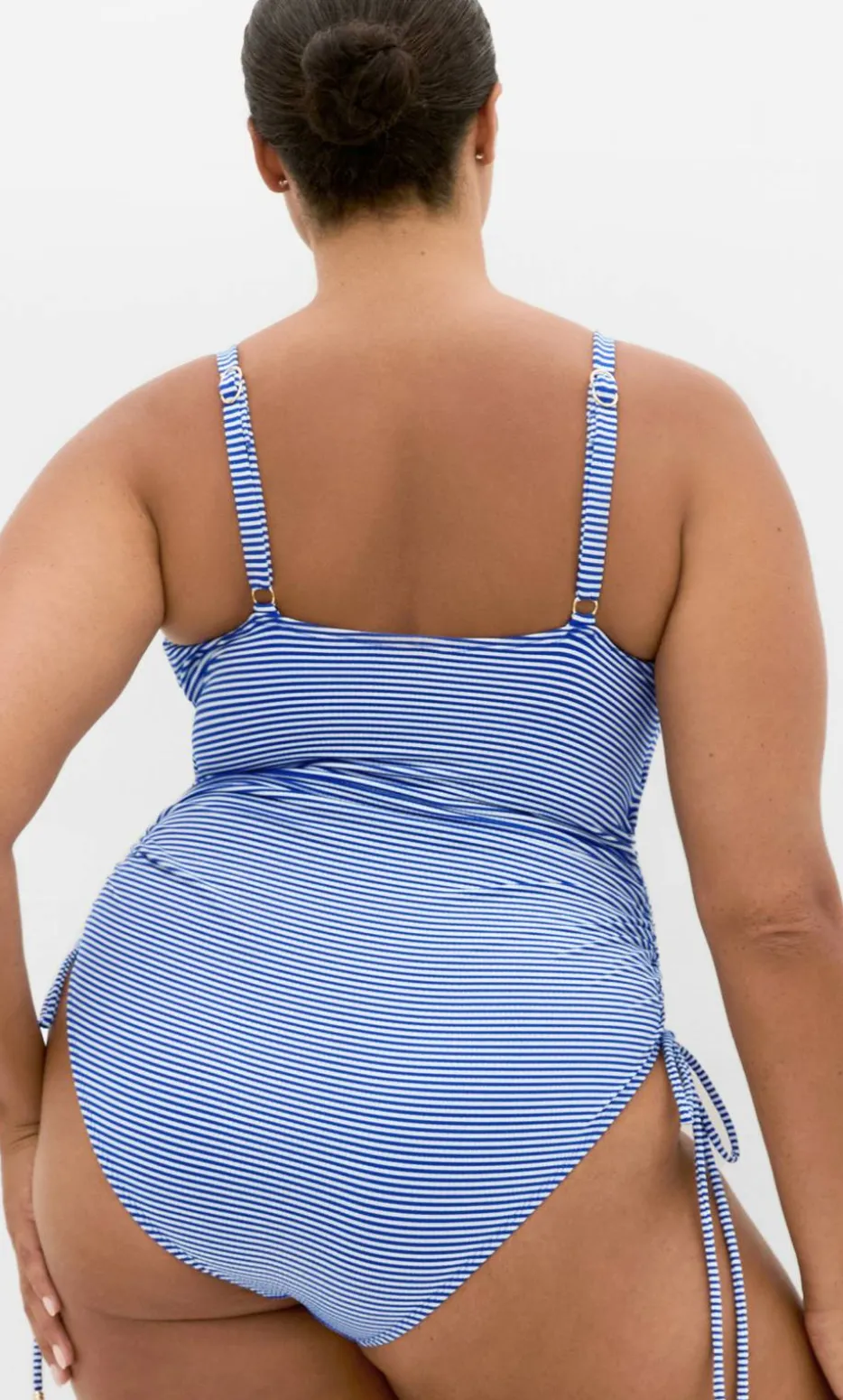 Positano Print 1 Piece - cobalt blue