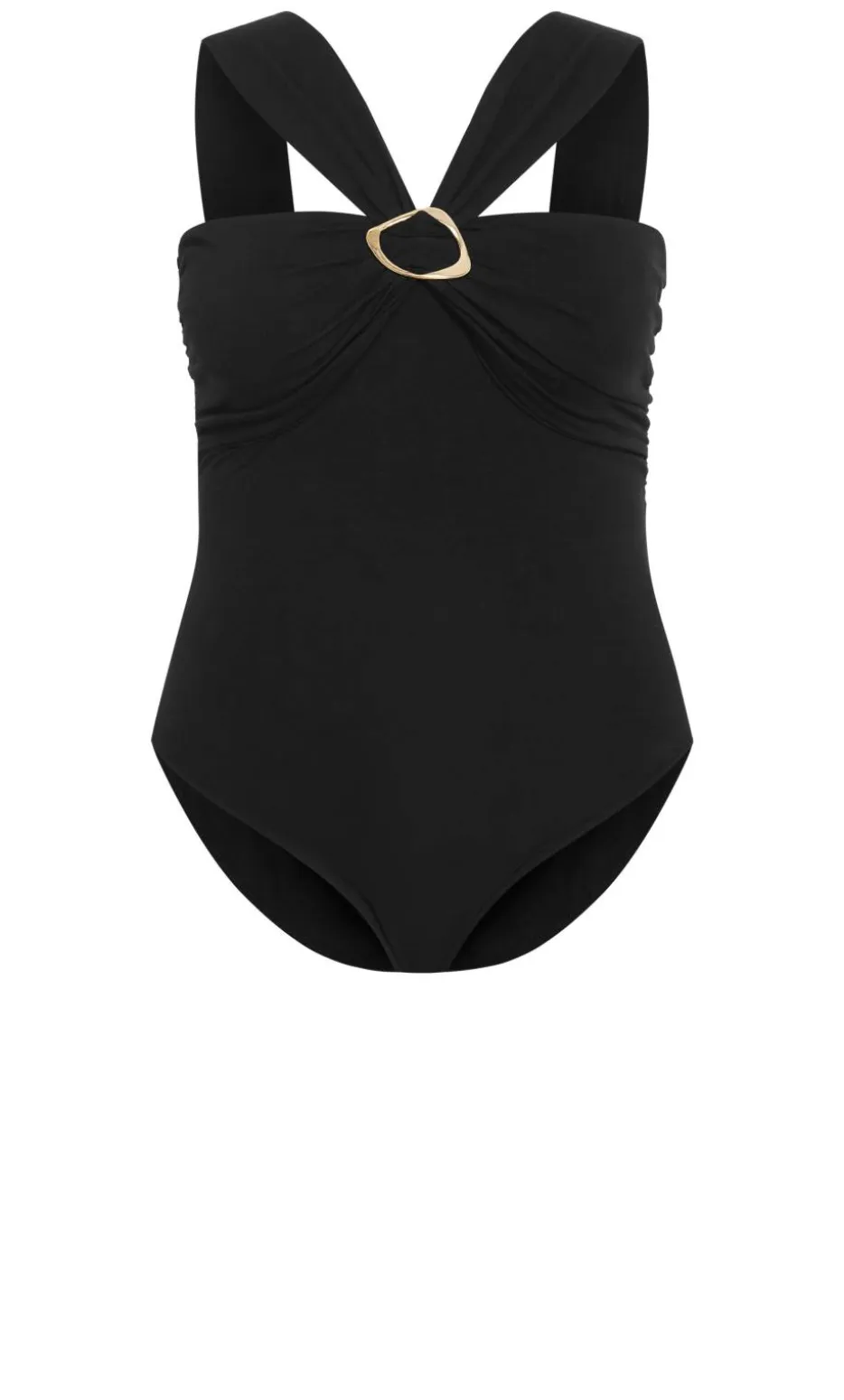 Remi Fashion Detail Bodysuit - black