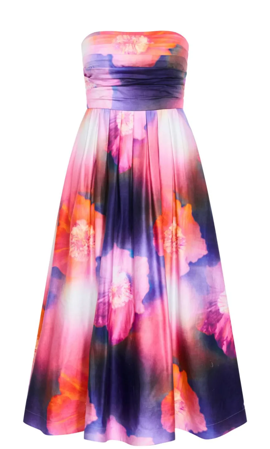 Rosalee Sleeveless Print Maxi Dress - indigo multi