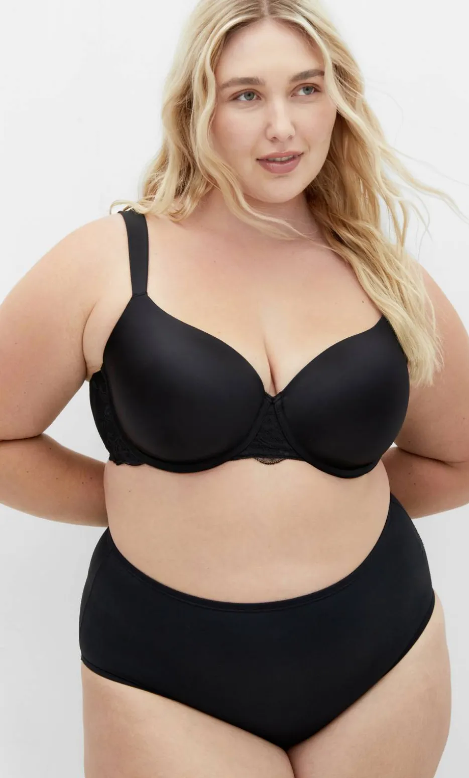Sexy Glam T-Shirt Bra - black
