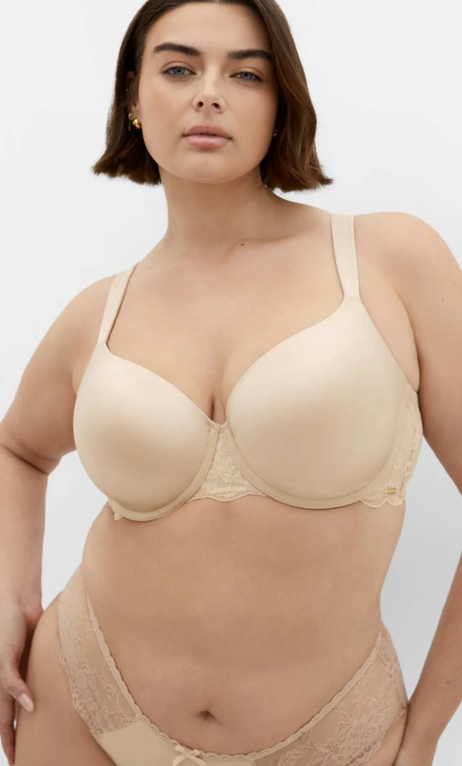 Sexy Glam T-Shirt Bra - latte