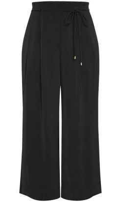 Shania Wide Leg Pant - black