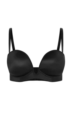 Shapely Plunge Bra - black
