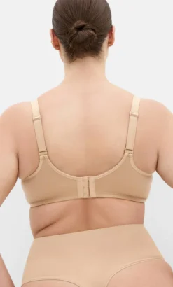 Shapely T-Shirt Bra - cafe