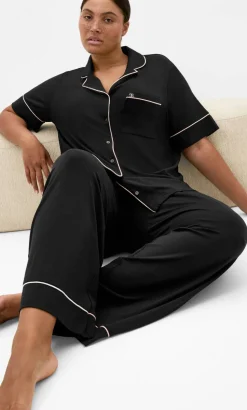 Signature Pyjama Shirt - black