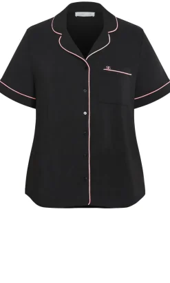 Signature Pyjama Shirt - black