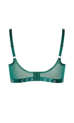 Signature Underwire Bra - emerald