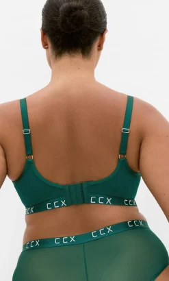 Signature Underwire Bra - emerald