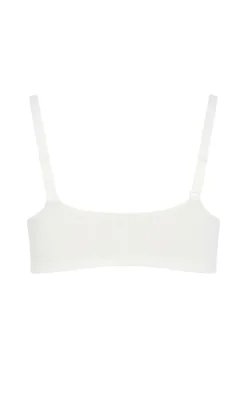 Smooth & Chic Front Close Cotton Push Up Bra - ivory