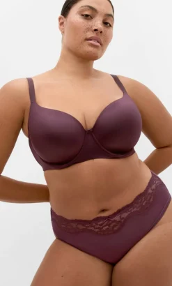 Smooth & Chic Micro 3 Pack Shorty - pink icing bordeaux black