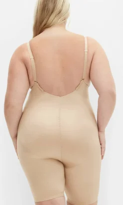 Smooth & Chic Plunge Bodyshaper - latte