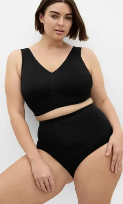 Smooth & Chic Seamless 3 Pack Full Brief - black
